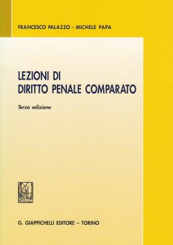 Lezioni diritto penale comparato 3ed. - Palazzo