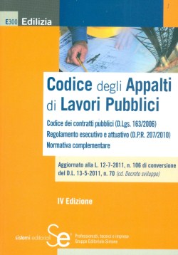 Codice degli Appalti di Lavori Pubblici - redazione