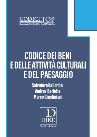 Codice beni attività culturali paesaggio