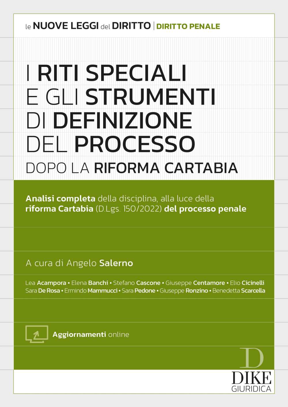 Riti speciali e strumenti defin.processo - Salerno