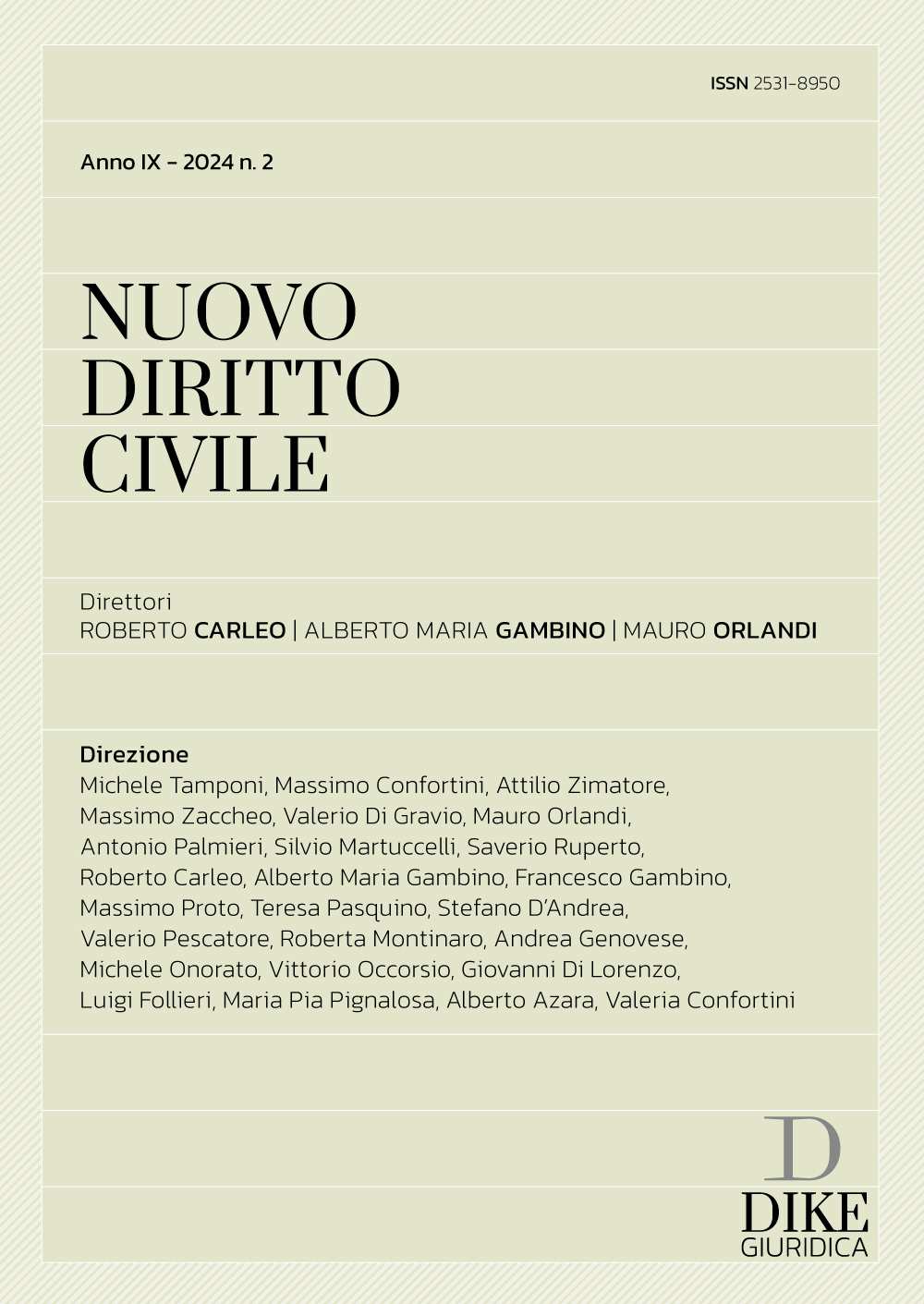 Nuovo diritto civile 22024 - Carleo
