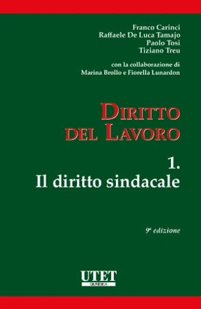 Diritto del lavoro Vol. 1: Il diritto sindacale (9 ed.) - CARINCI