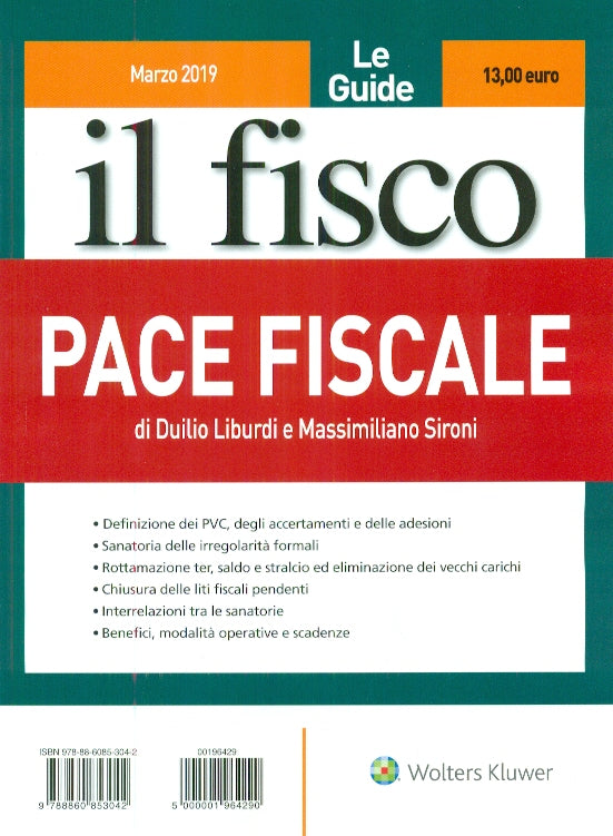 GUIDE DEL FISCO 1-2019 PACE FISCALE - LIBURDI