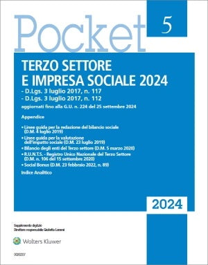 TERZO SETTORE IMPRESA SOC.FISCO 5 POCKET - 5-2024