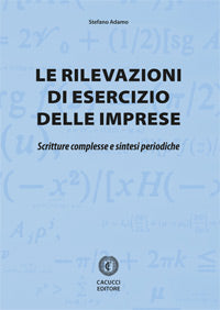 Le rilevazioni di esercizio delle impres - Adamo Stefano