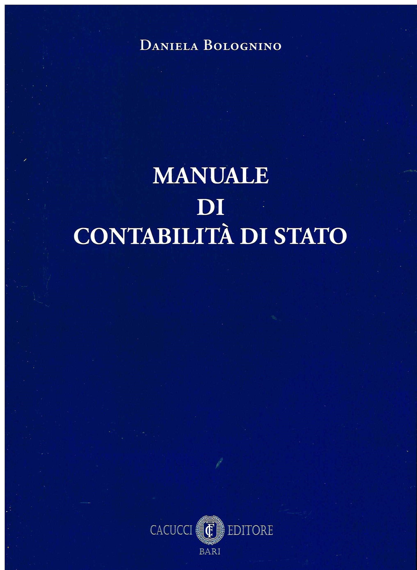 Manuale contabilità di stato - Bolognino