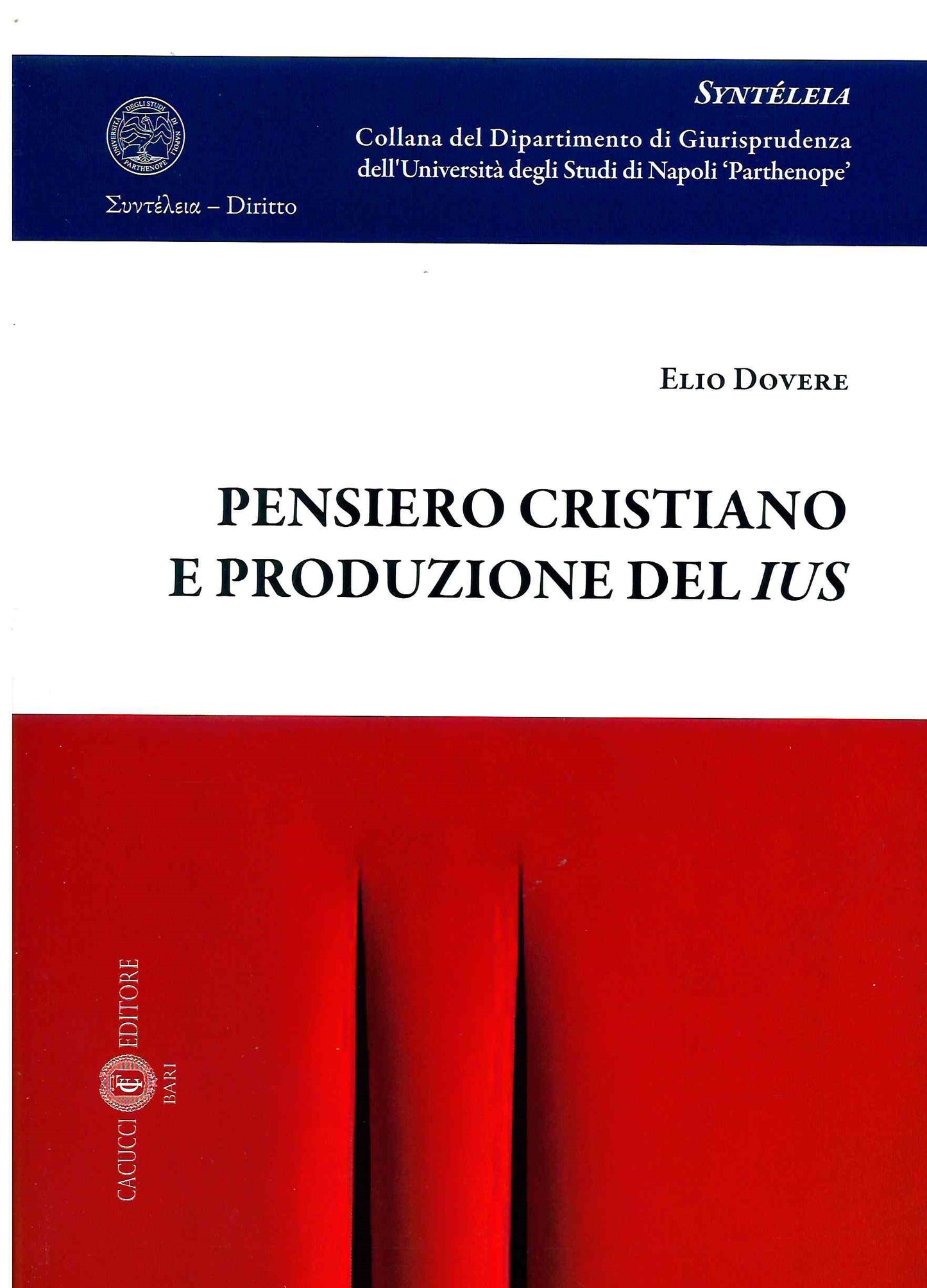 Pensiero cristiano e produzione del ius - Dovere
