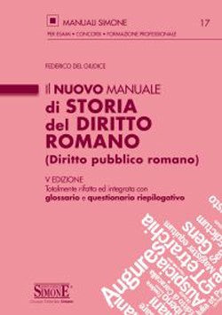 Il nuovo Manuale di Storia del Diritto R - Federico del Giudice