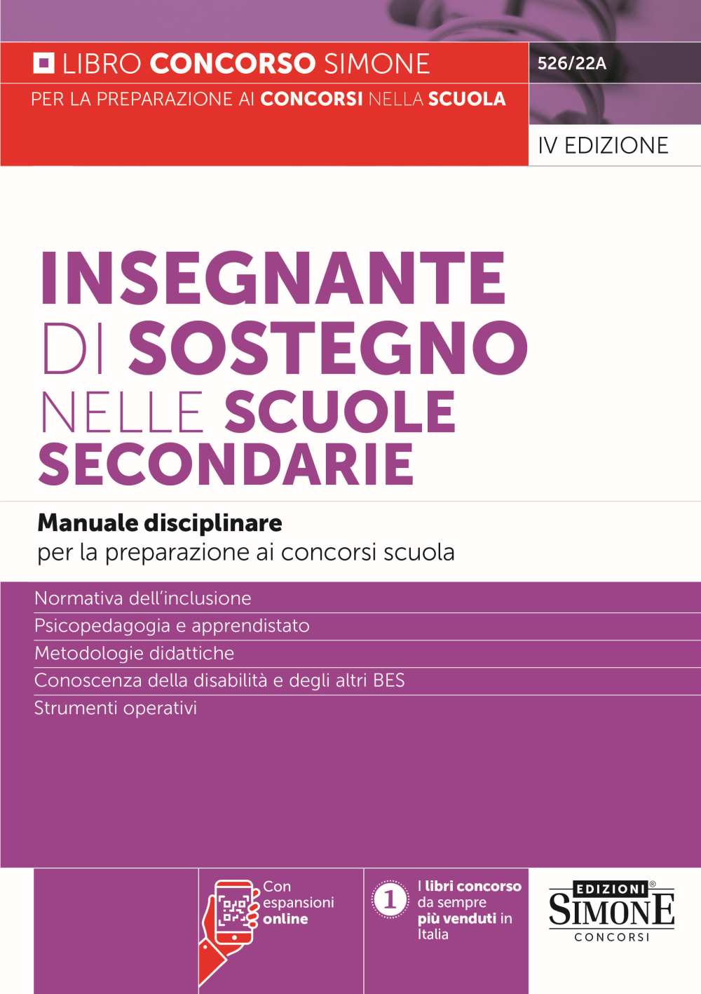 Insegnante sostegno scuole secondarie - 52622A
