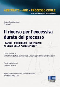 Ricorso eccessiva durata del processo - Sirotti Gaudenzi