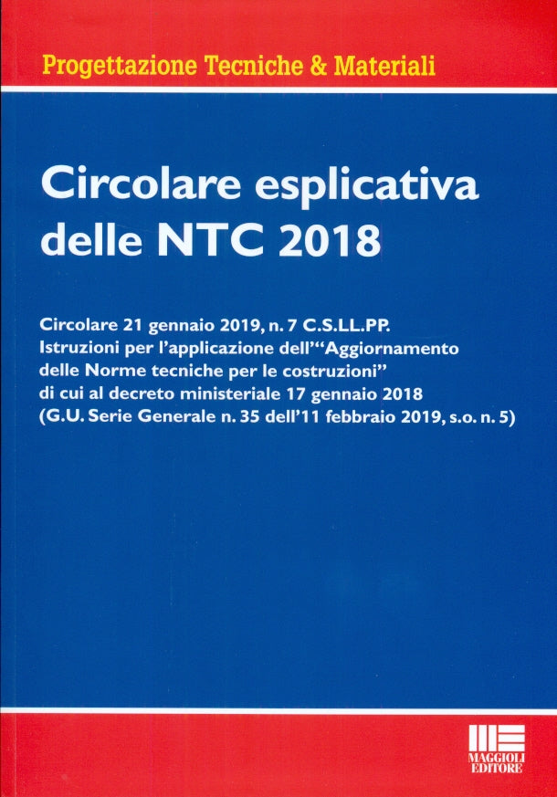 Circolare esplicativa ntc 2018 -