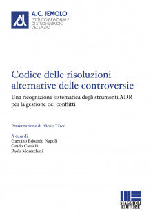 Codice risoluzioni alternative controver - Jemolo