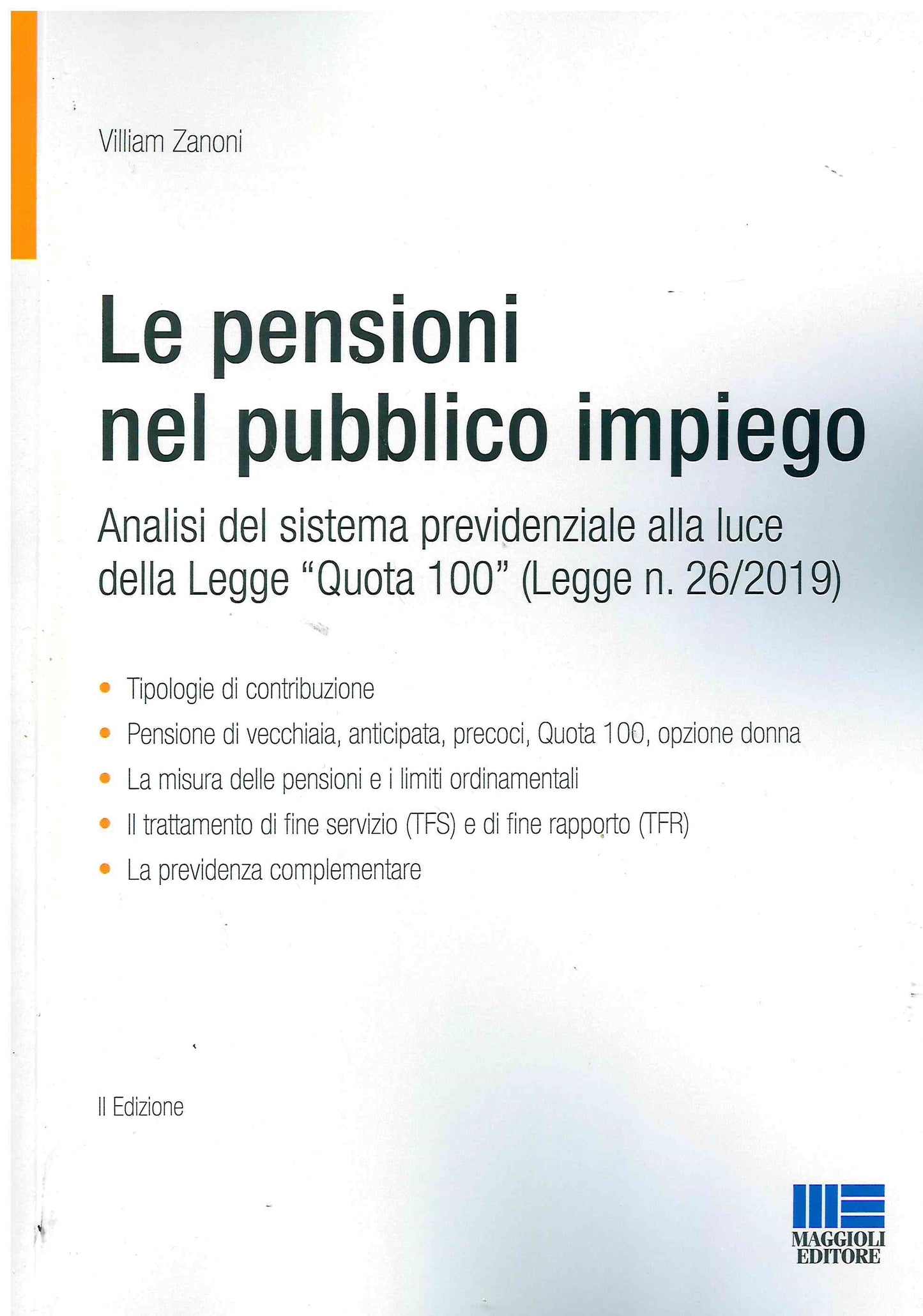 Pensioni pubblico impiego l.26-2019 - Zanoni