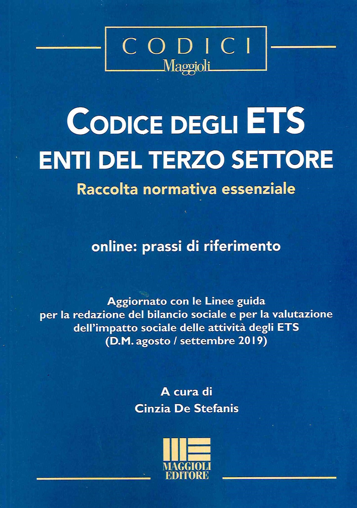 Codice ets enti terzo settore