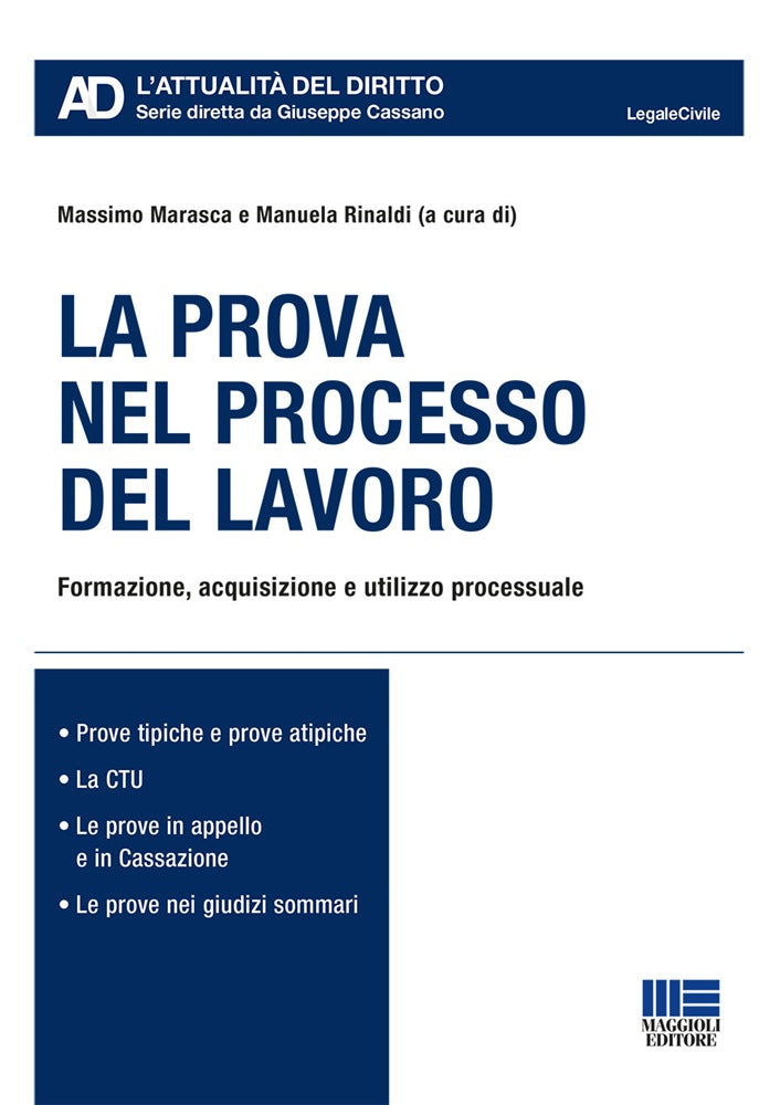 Prova nel processo del lavoro - Rinaldi Marasca