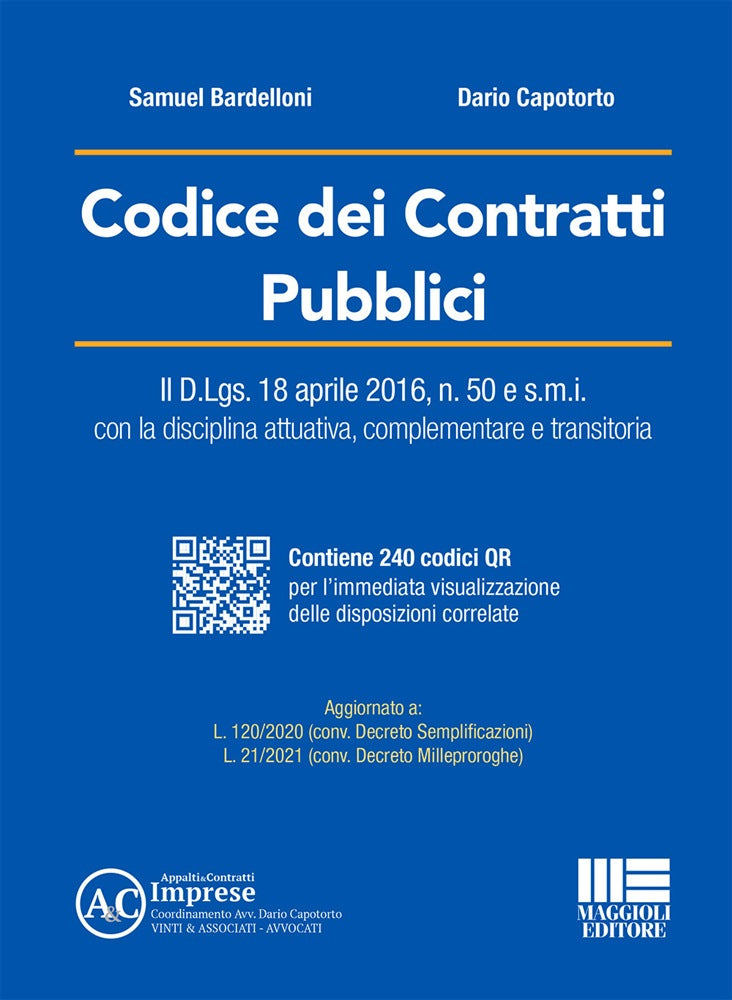 Codice contratti pubblici 2ed.