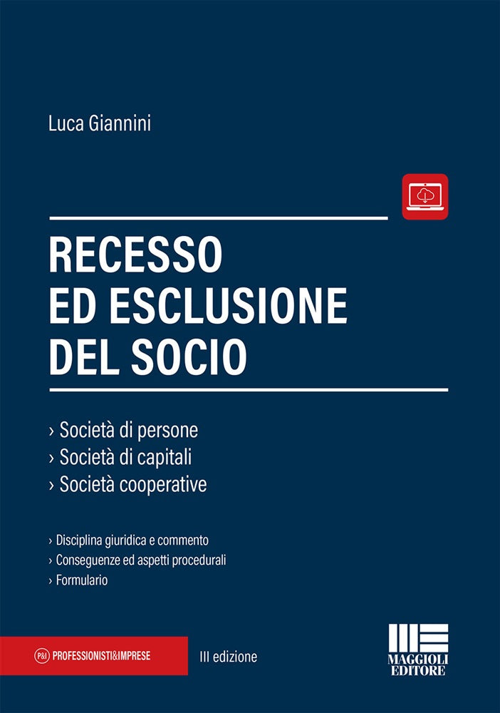 Recesso ed esclusione del socio 3ed. - Giannini