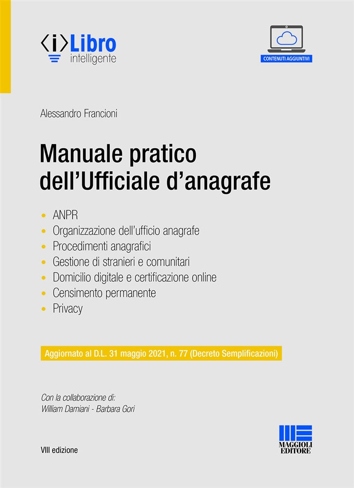 Manuale pratico ufficiale d'anagrafe 8ed - Francioni
