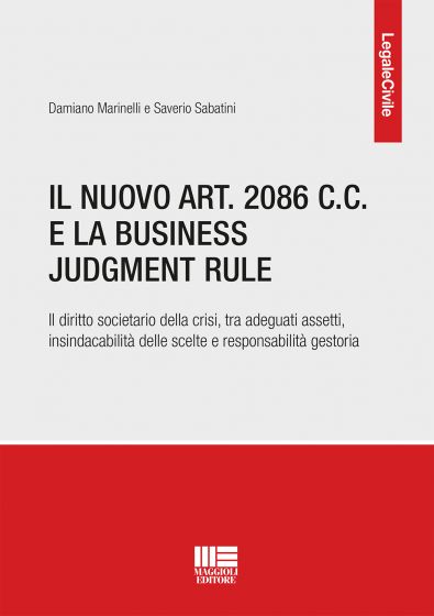 Nuovo art.2086 business judgment rule - Marinelli