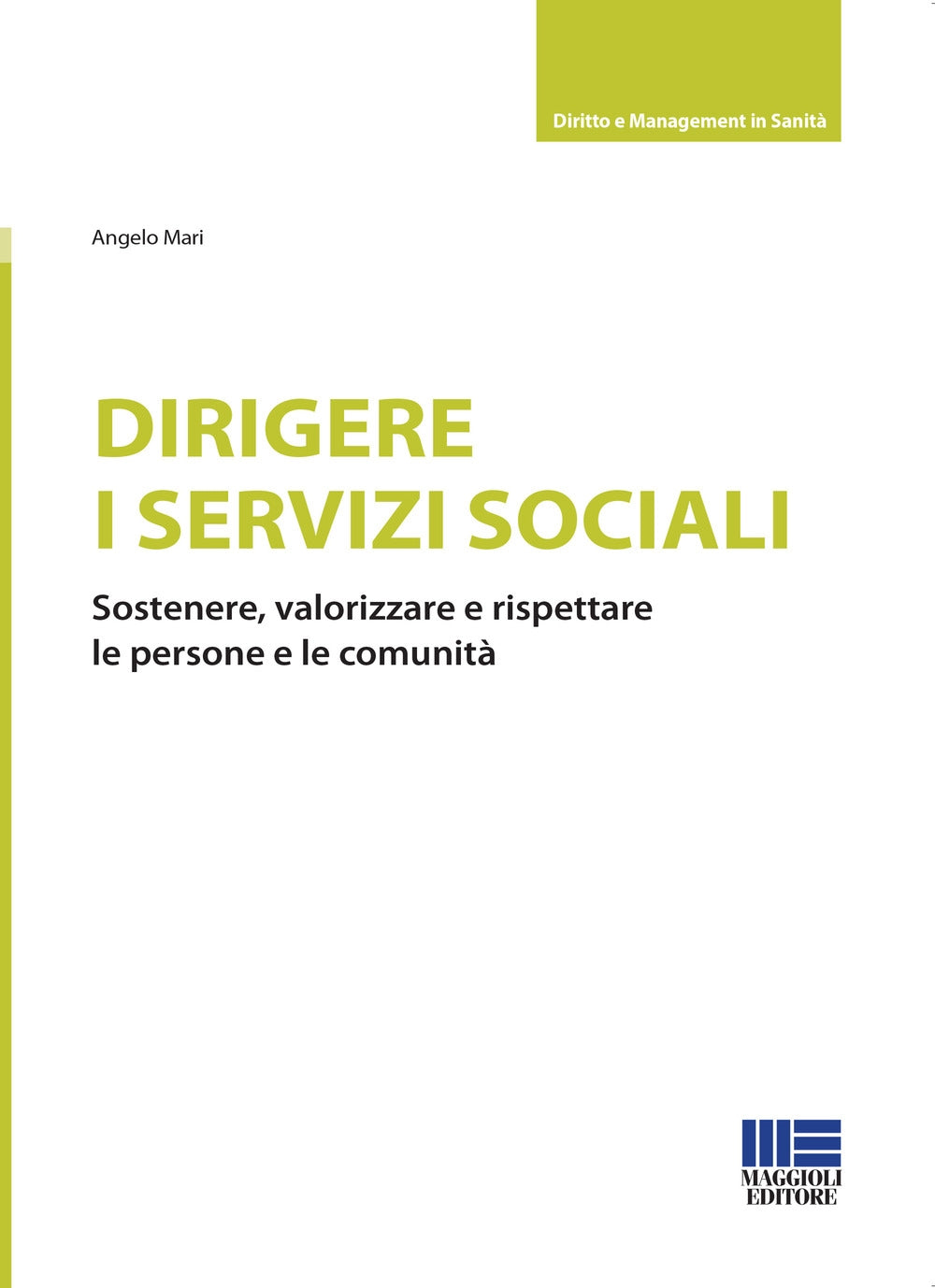 Dirigere i sevizi sociali - Mari