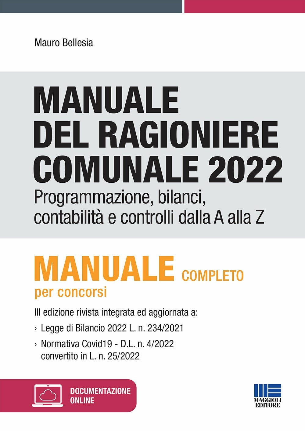 Manuale ragioniere comunale conc.cat.c-d - Bellesia