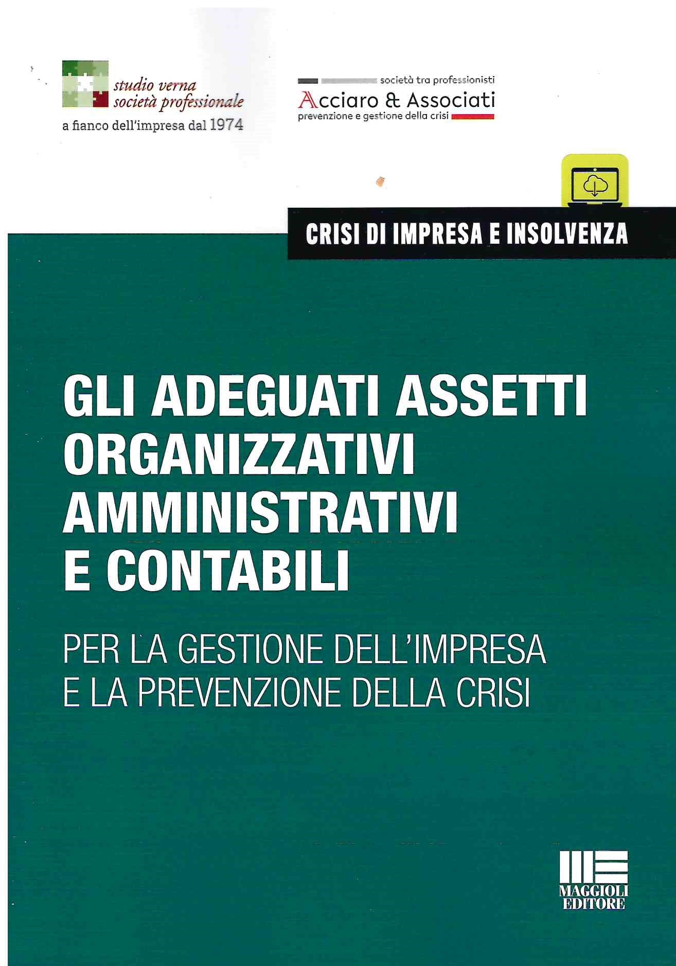 Adeguati assetti org. amm.vi e contabili - Verna studio