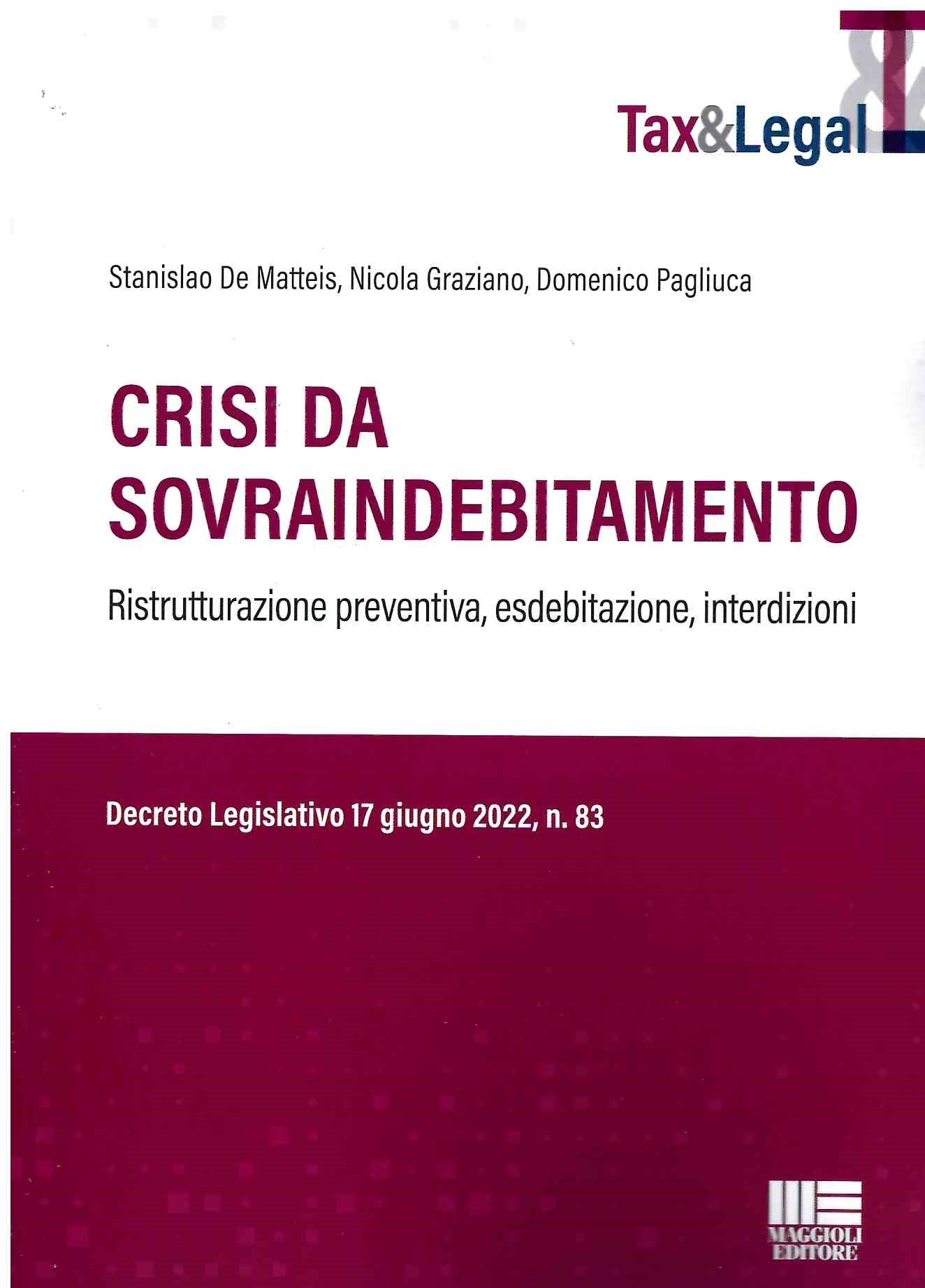 Crisi da sovraindebitamento 2ed. - De Matteis Graziano