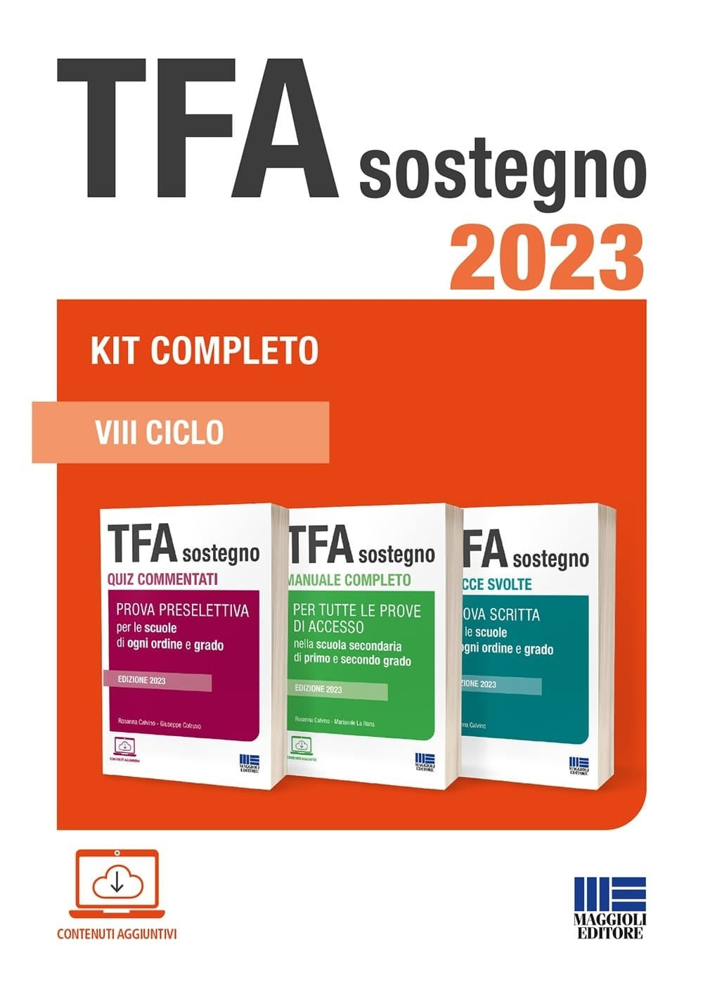 Kit tfa sostegno 2023 3vol.8ciclo -