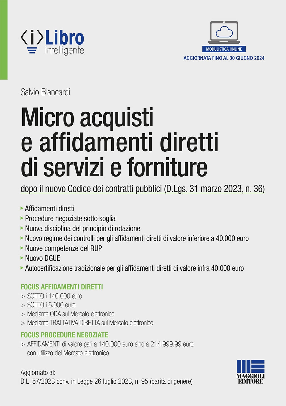 Microacquisti e affidamenti diretti - Biancardi