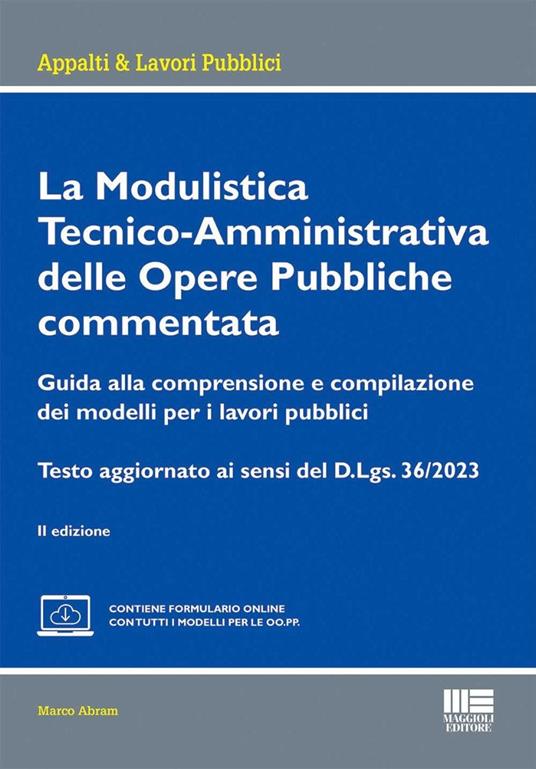 Modulistica tecn.amm.va comm.opere pubb. - Abram
