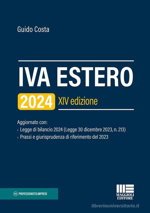 Iva estero 2024 14ed. - Costa