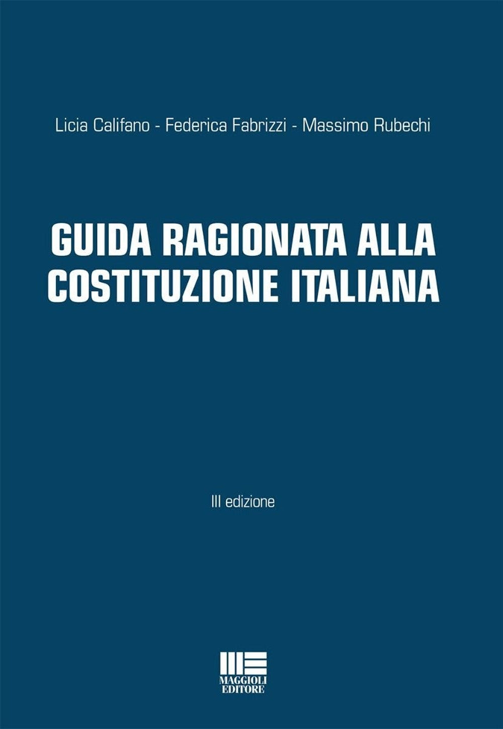 Guida ragionata costituzione - Califano