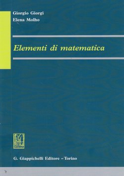 Elementi di matematica - Giorgi