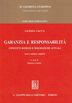 Garanzia e responsabilità conc.romani - Vacca
