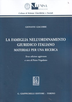 Famiglia ordinam.giurid.italiano 3ed. - Giacobbe