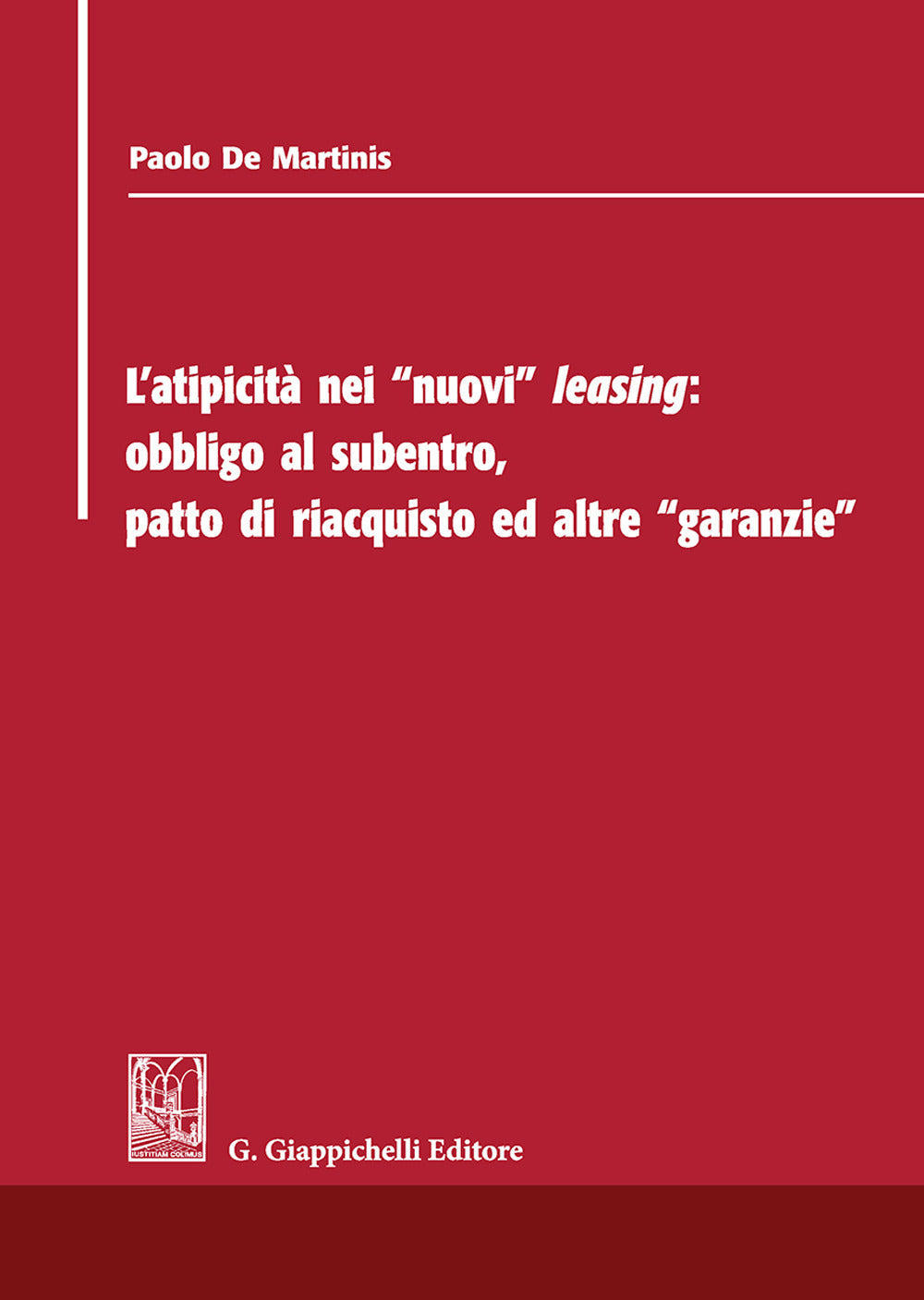 Aticipita' nuovi leasing - De Martinis