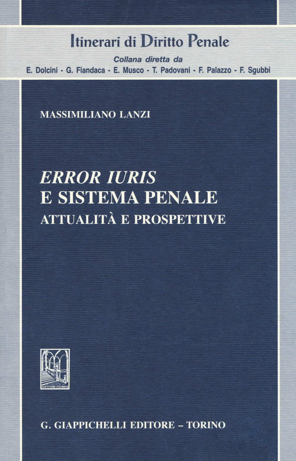Error iuris e sistema penale - Lanzi