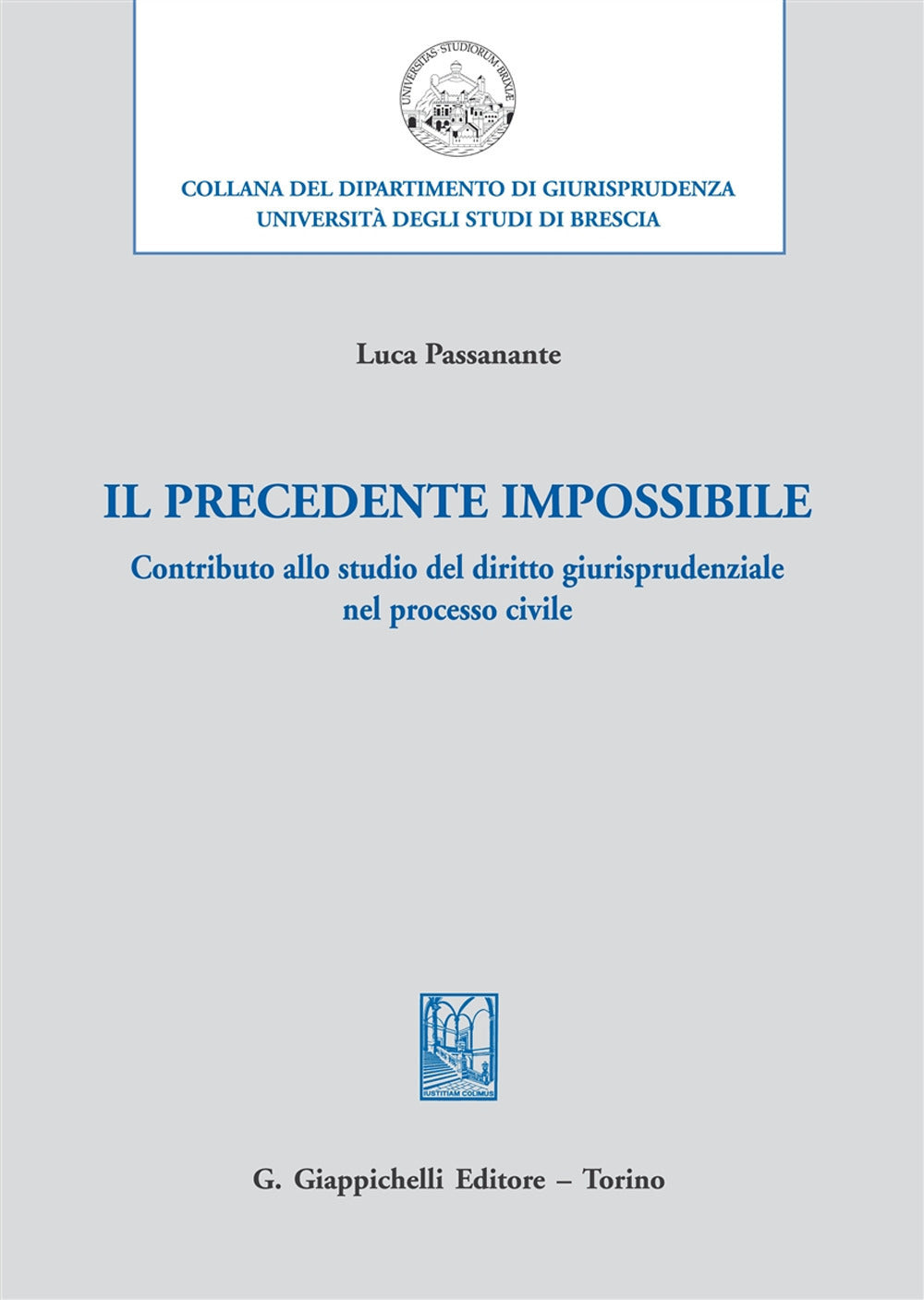 Precedente impossibile - Passanante