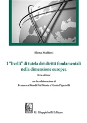 Livelli tutela diritti fondamentali 3ed. - Malfatti