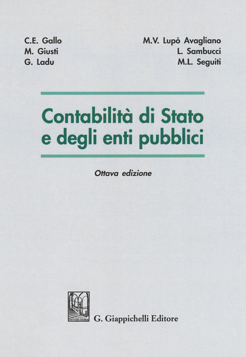 Contabilita' di stato enti pubblici 8ed - Gallo