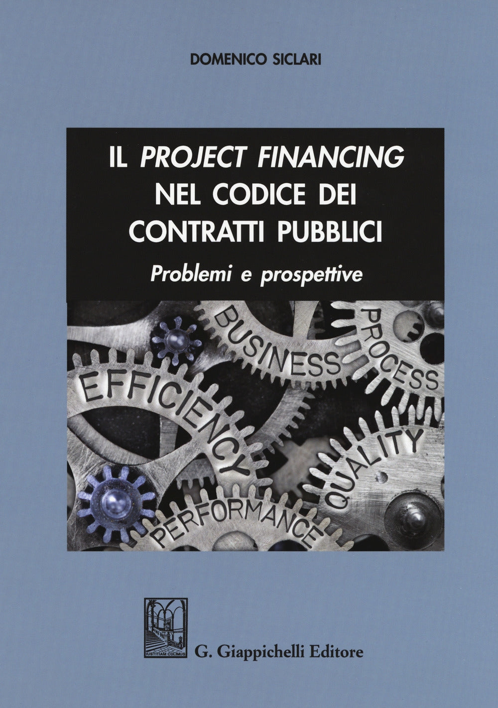 Project financing codice contratti pubb. - Siclari