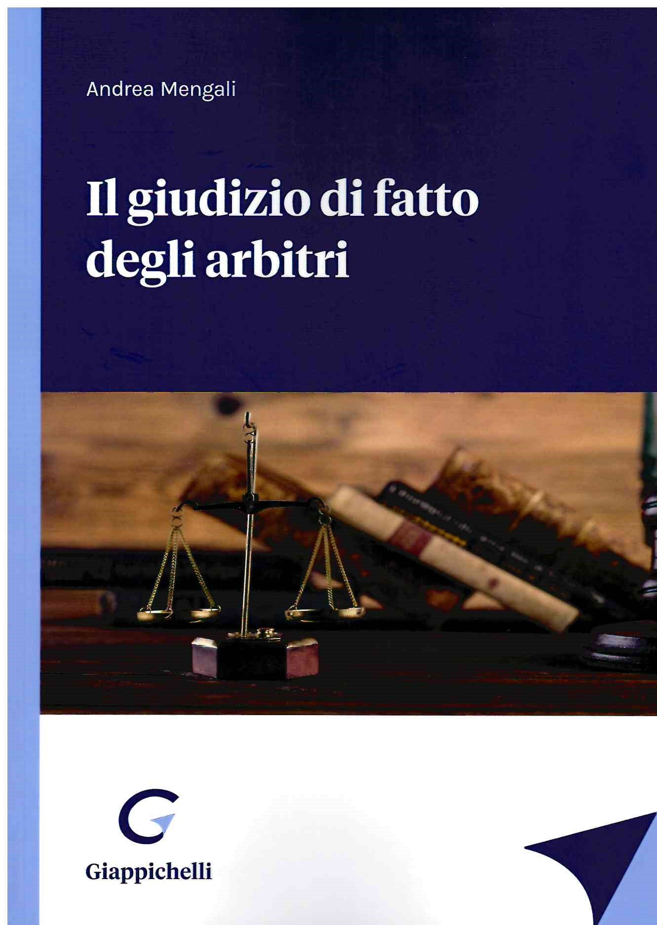 Giudizio di fatto degli arbitri - Mengali