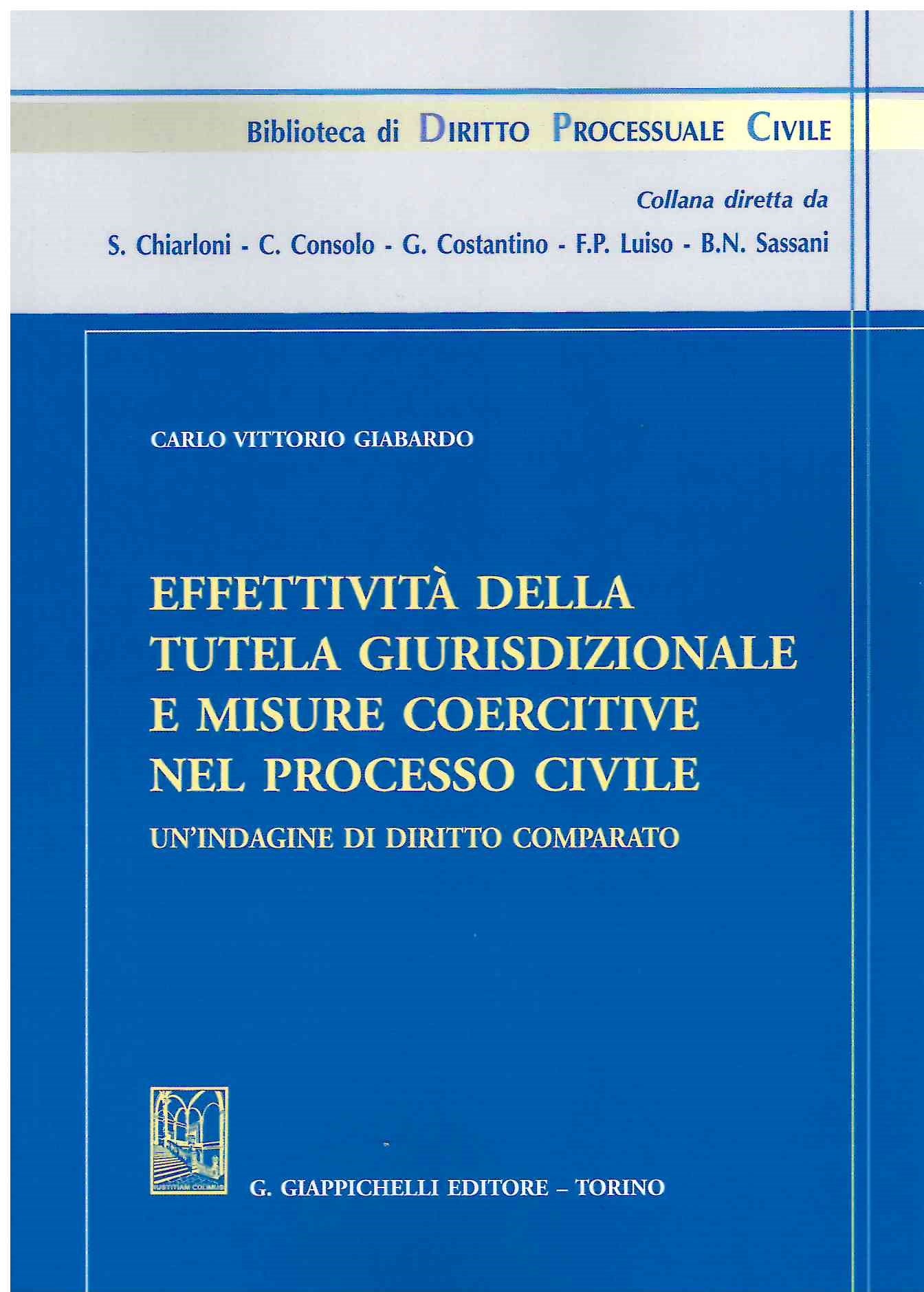 Effettivita' della tutela giurisdizional - Giabardo