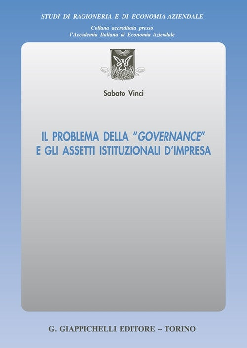 Il problrma della governance - Vinci