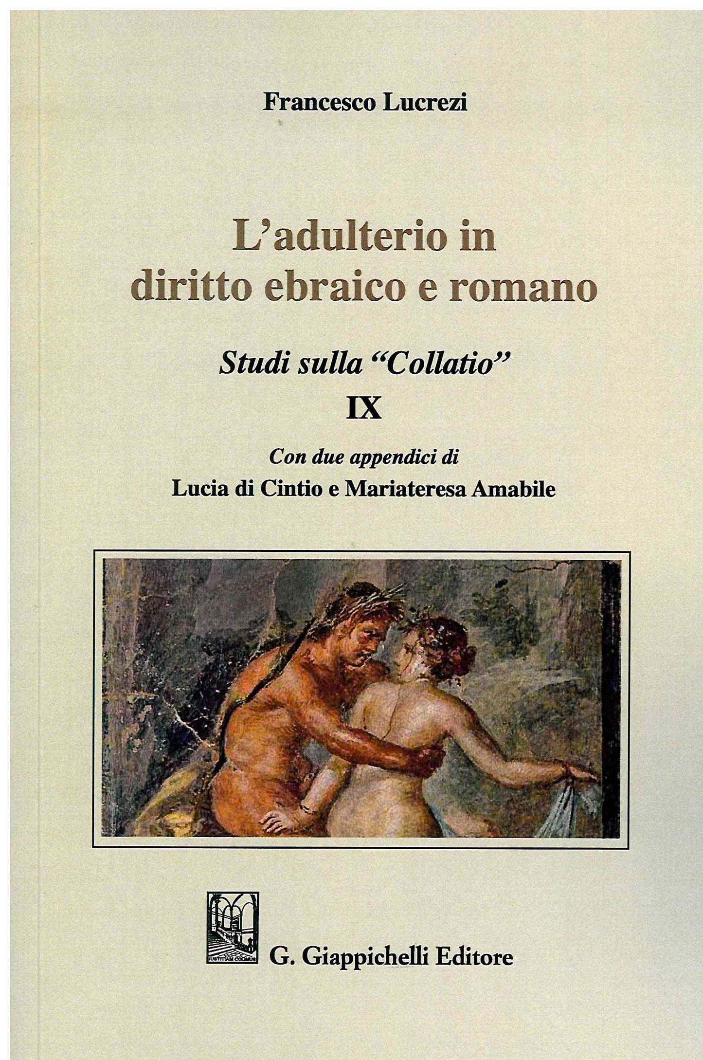 Adulterio in diritto ebraico e romano - Lucrezi