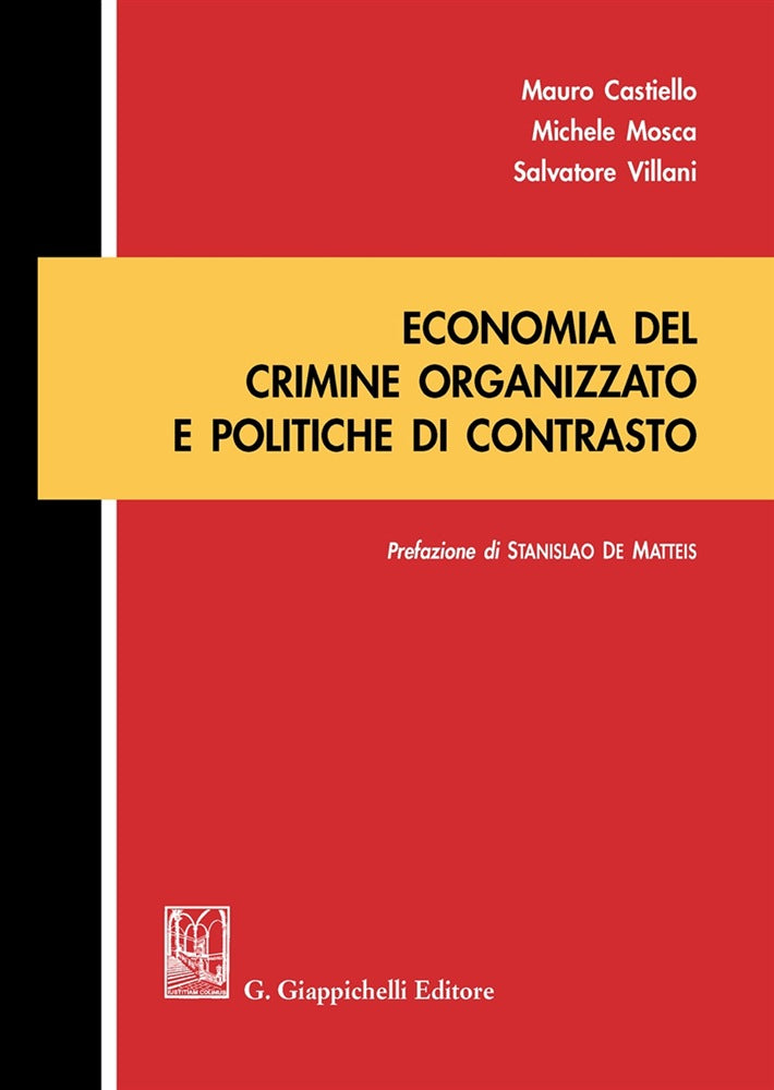 Economia crimine organizzato polit.contr - Castiello