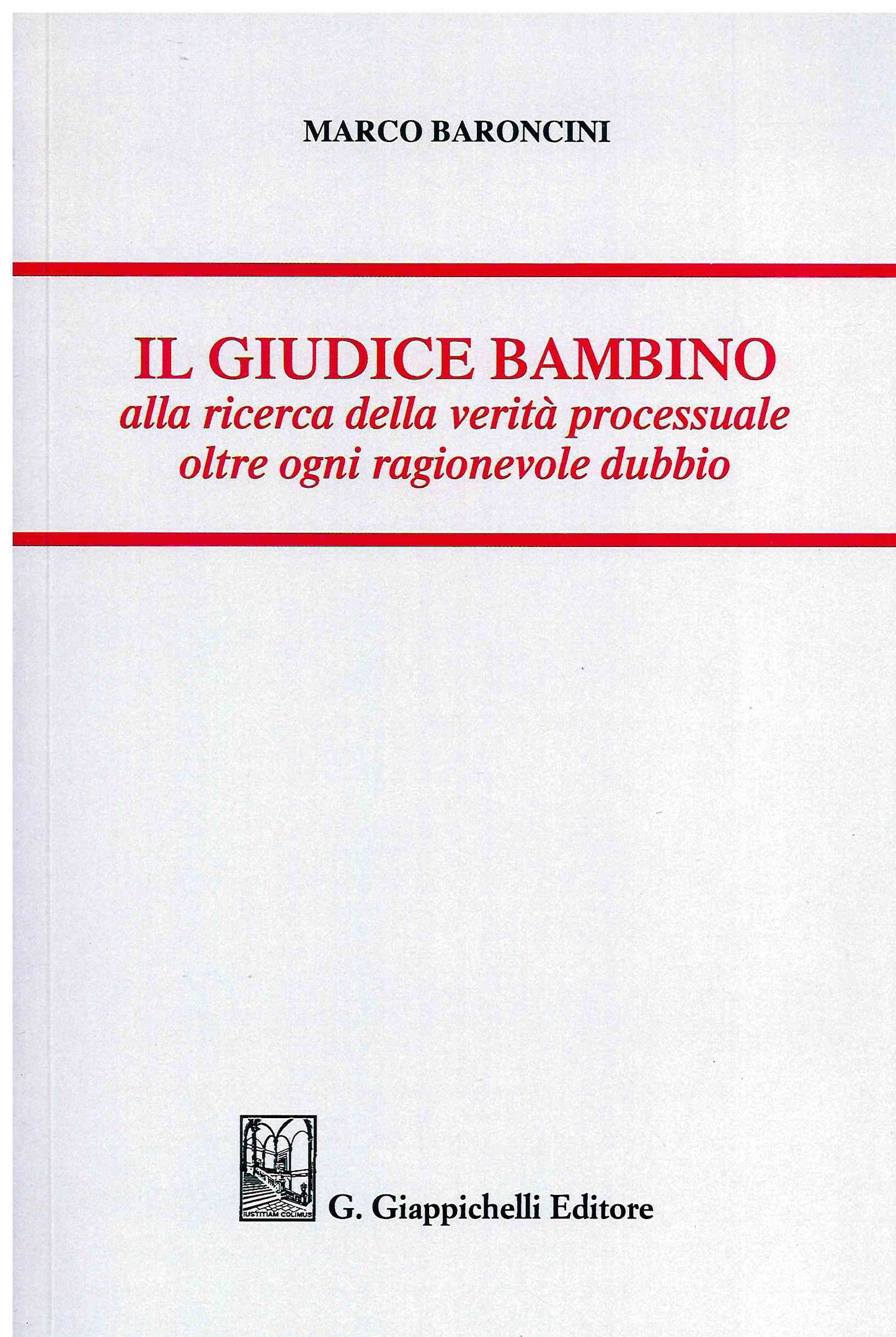 Giudice bambino - Baroncini