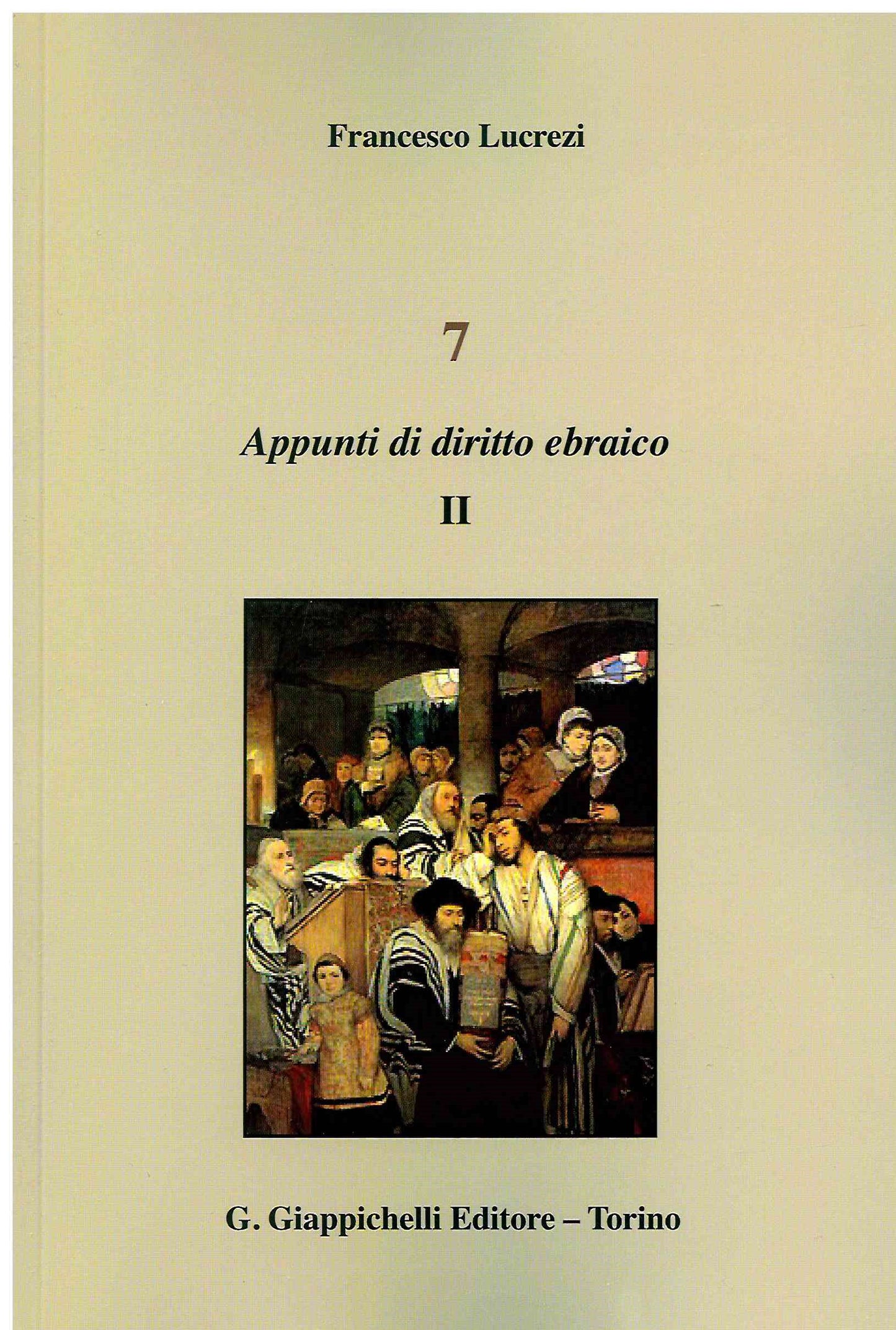 7 appunti di diritto ebraico II - Lucrezi