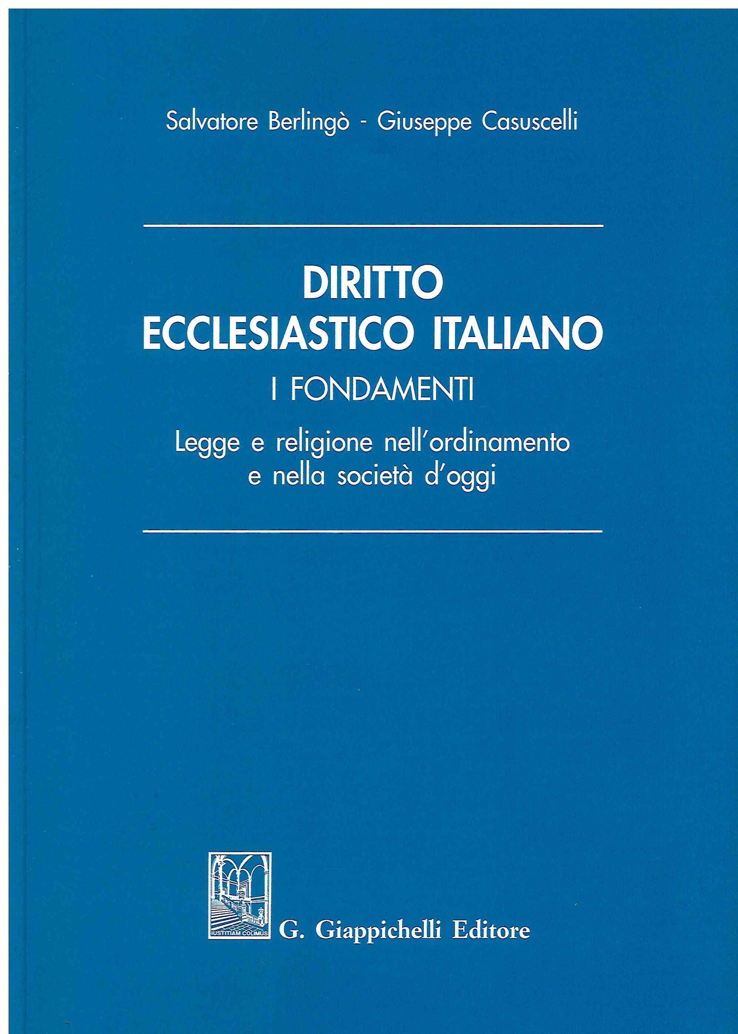 Diritto ecclesiastico italiano - Berlingò Casuscelli