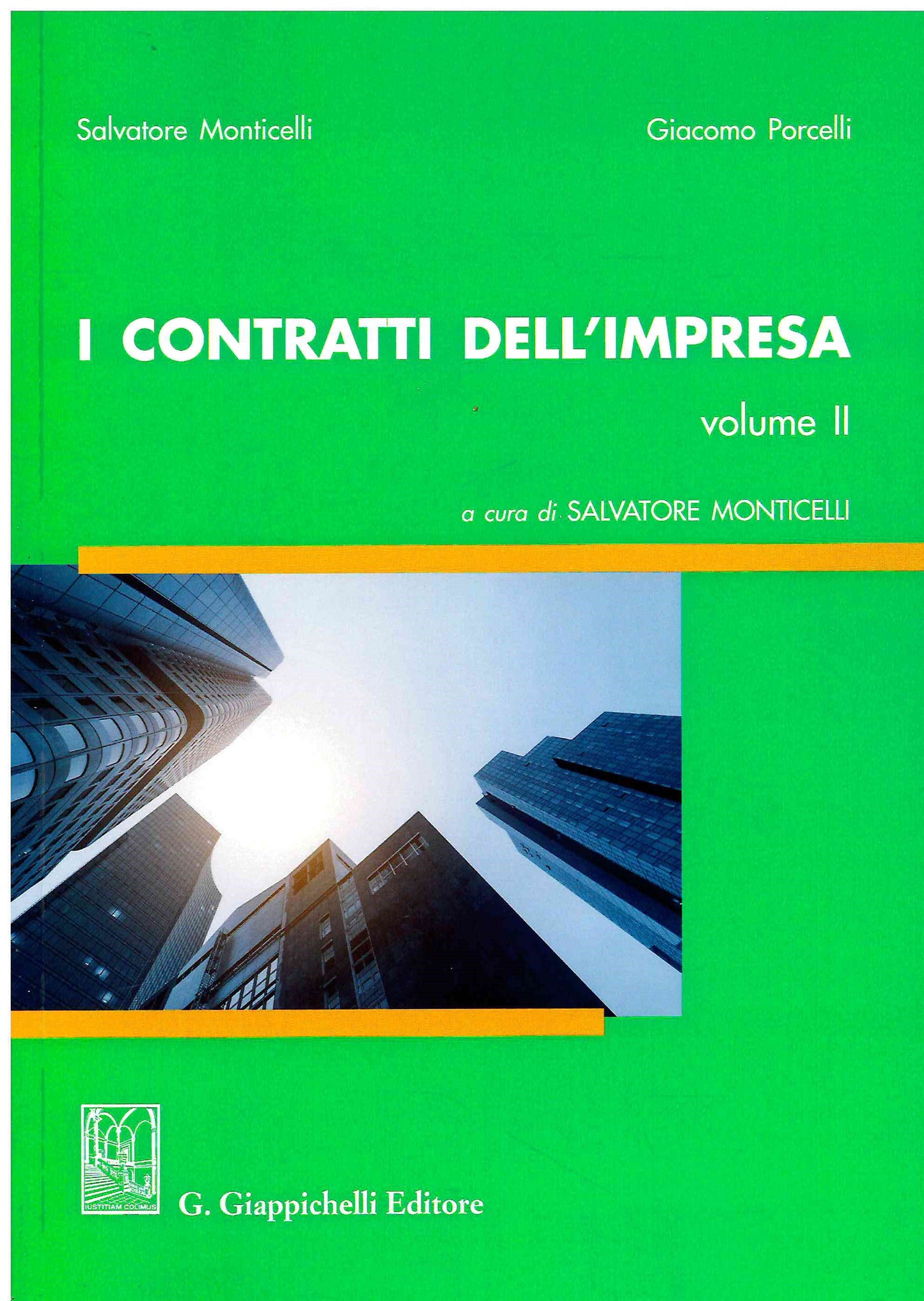 Contratti dell'impresa vol.2 - Monticelli Porcelli